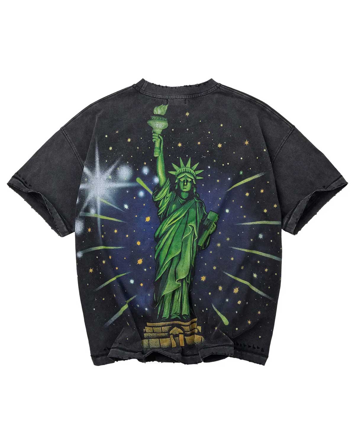 Vale  'Skyline Bling' T-Shirt- Black