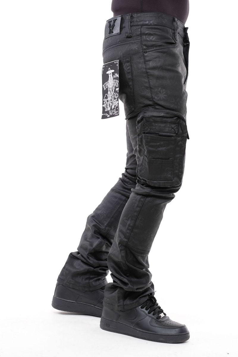 Vicious Coated Black With Artwork-Flare