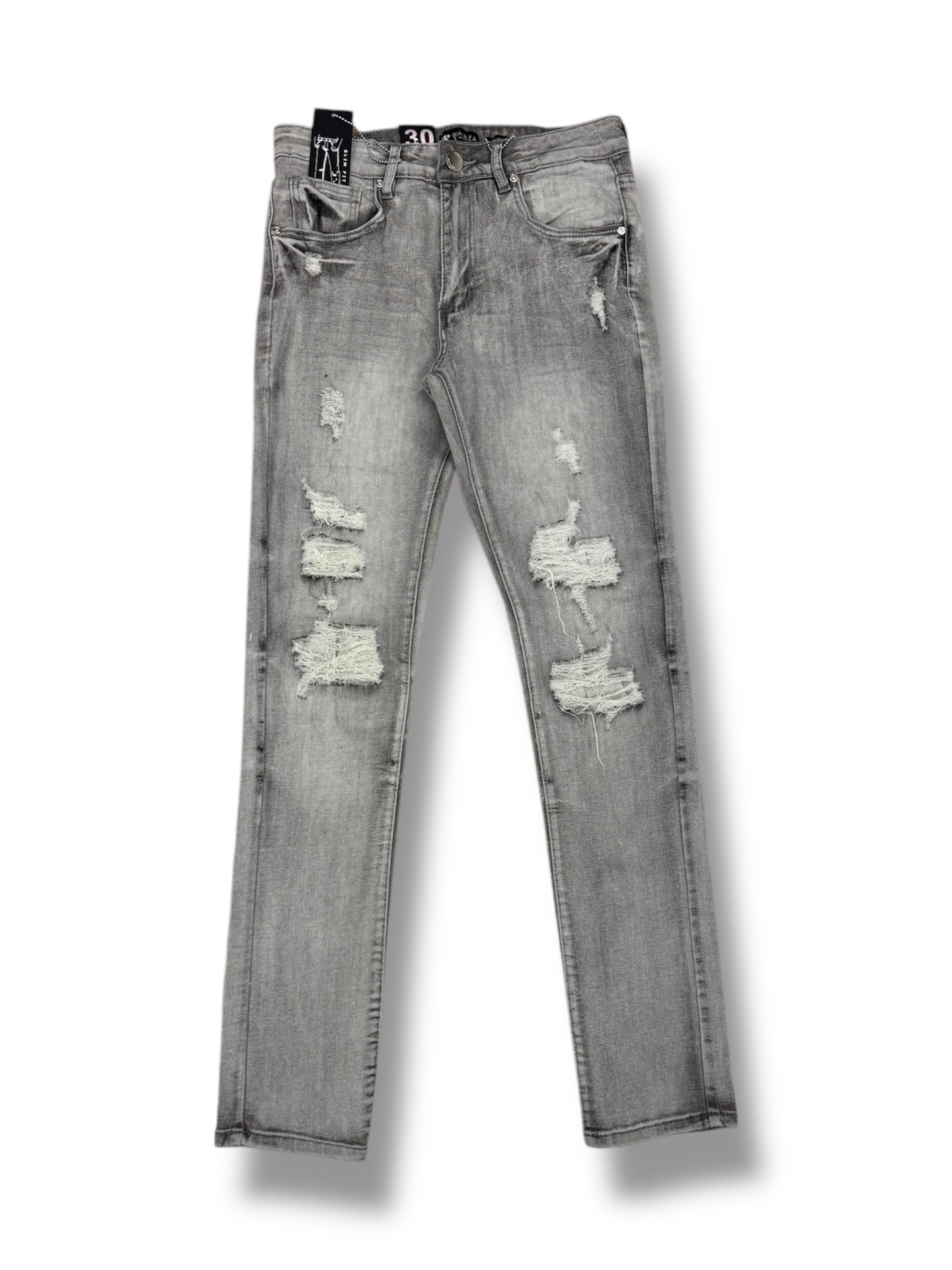 Waimea 35D Men's Slim Jeans-  Grey Wash