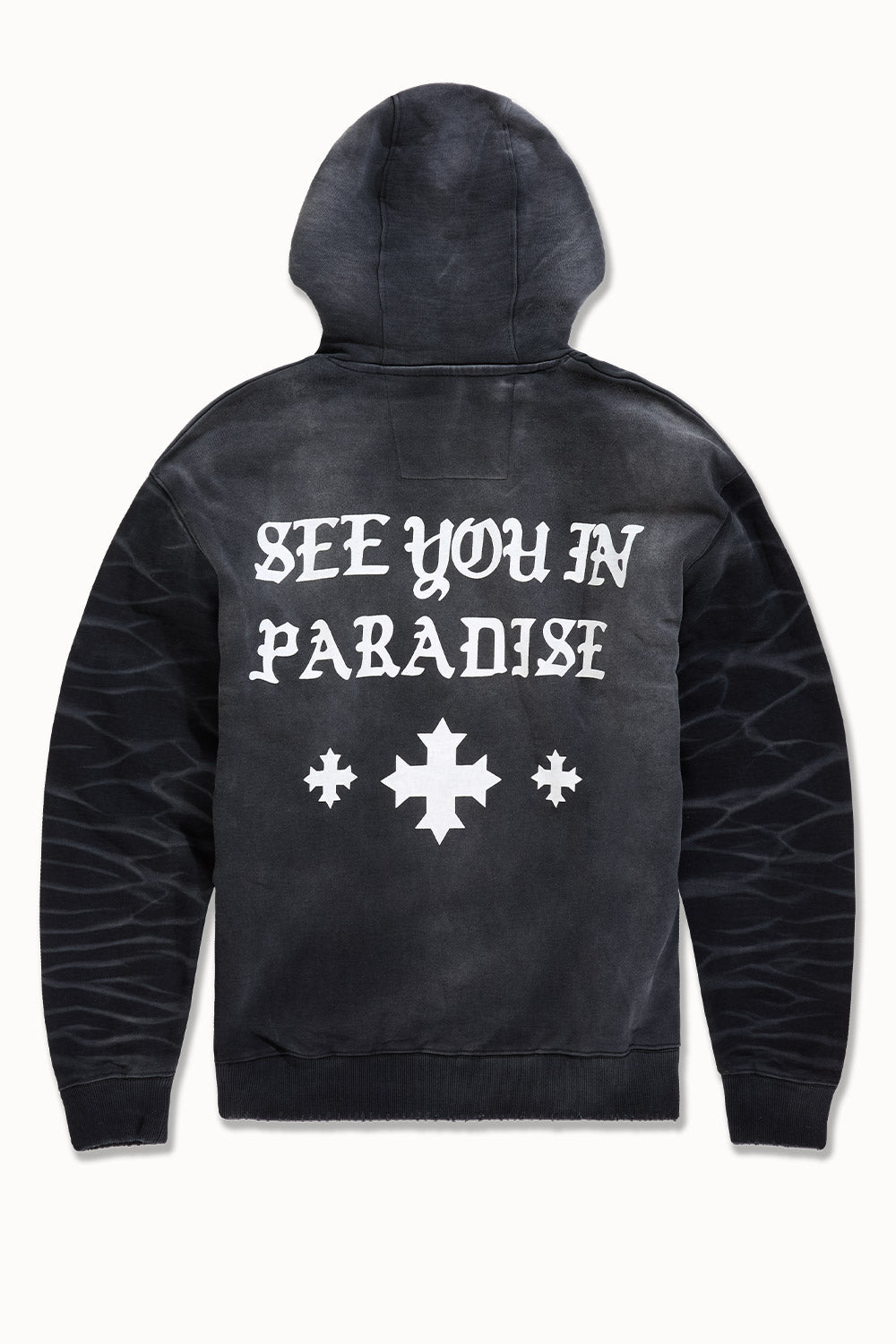 Jordan Craig Tonal Washed Pullover Hoodie- Blk