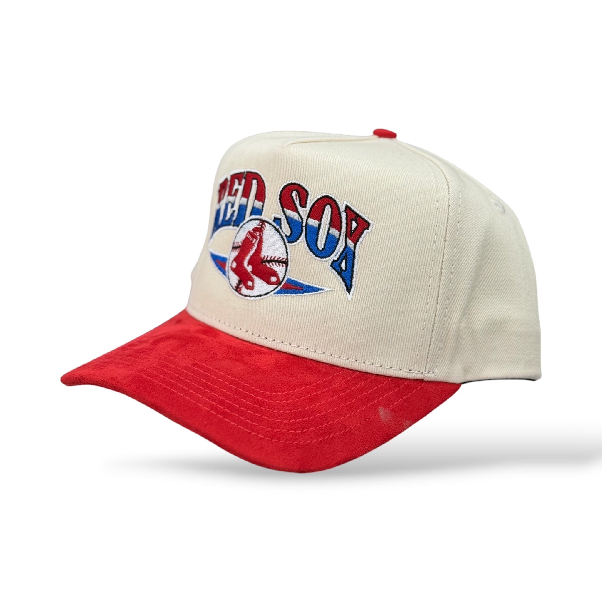 Caps'Fans 'Red Sox' Cap- Beige/Red