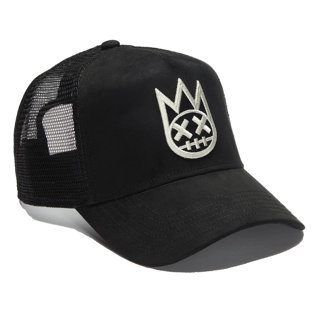 Cult Shimuchan Logo Mesh Back Trucker Hat- Vintage Black