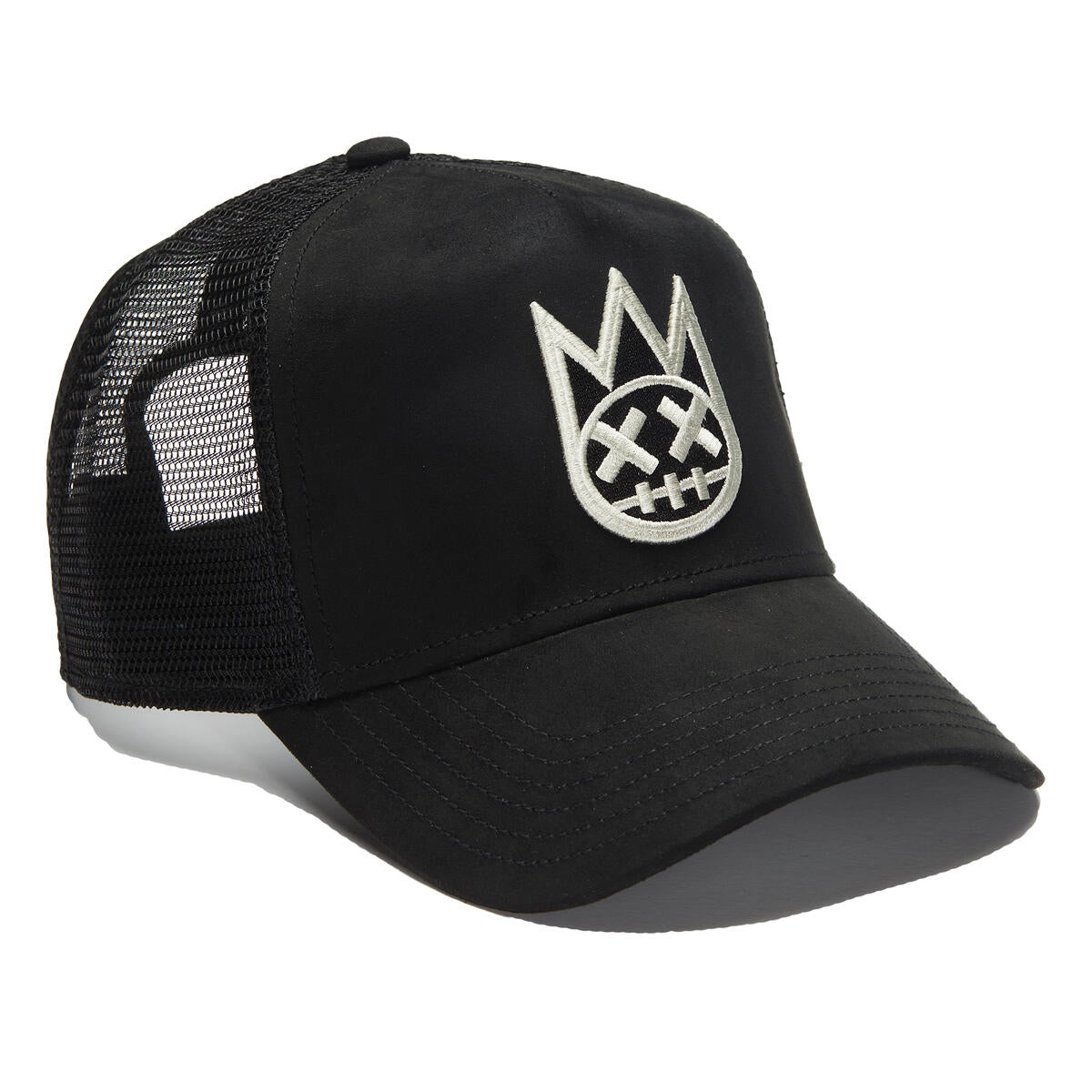Cult Shimuchan Logo Mesh Back Trucker Hat- Vintage Black