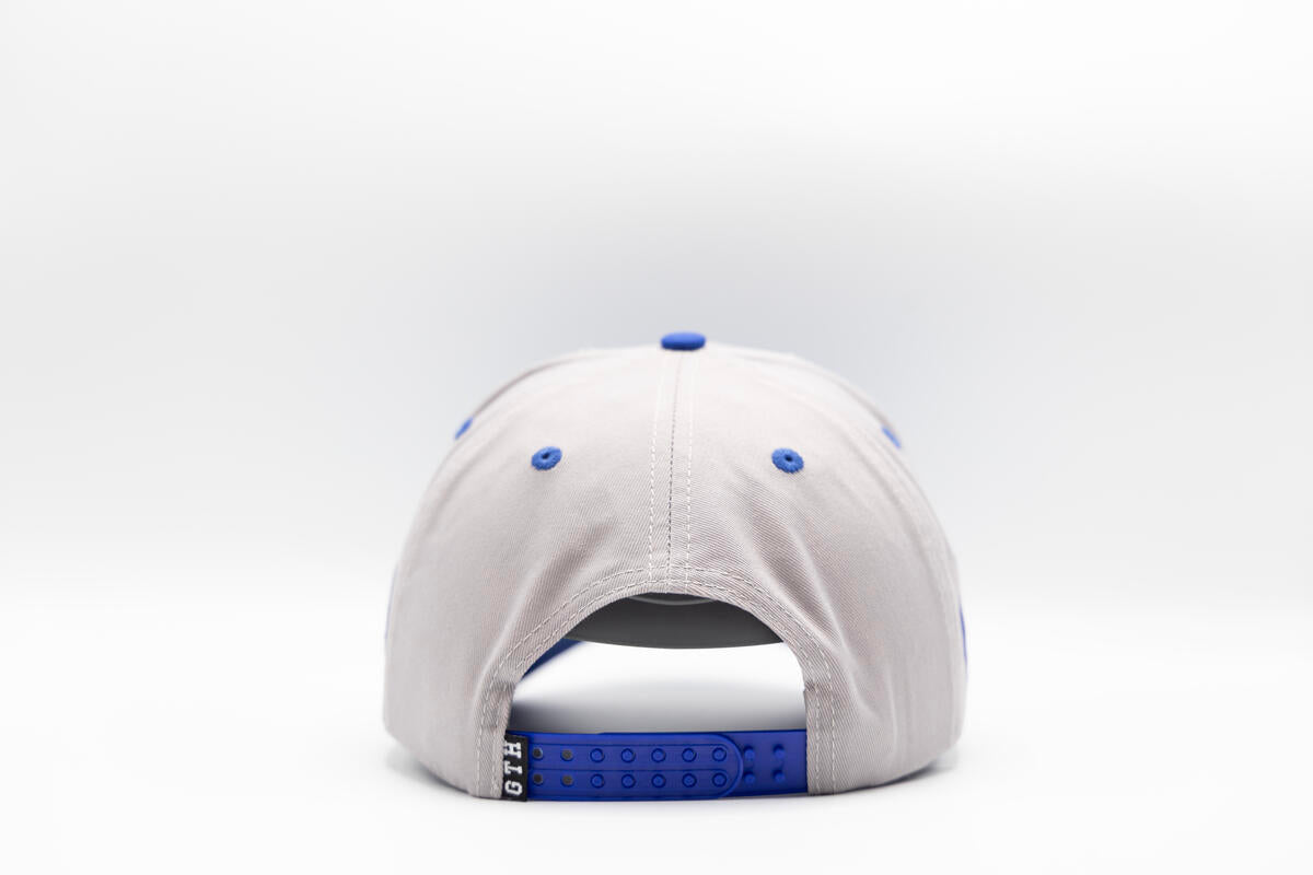 Gth Bold Orlando All Around Snapback Cap- Grey Blue