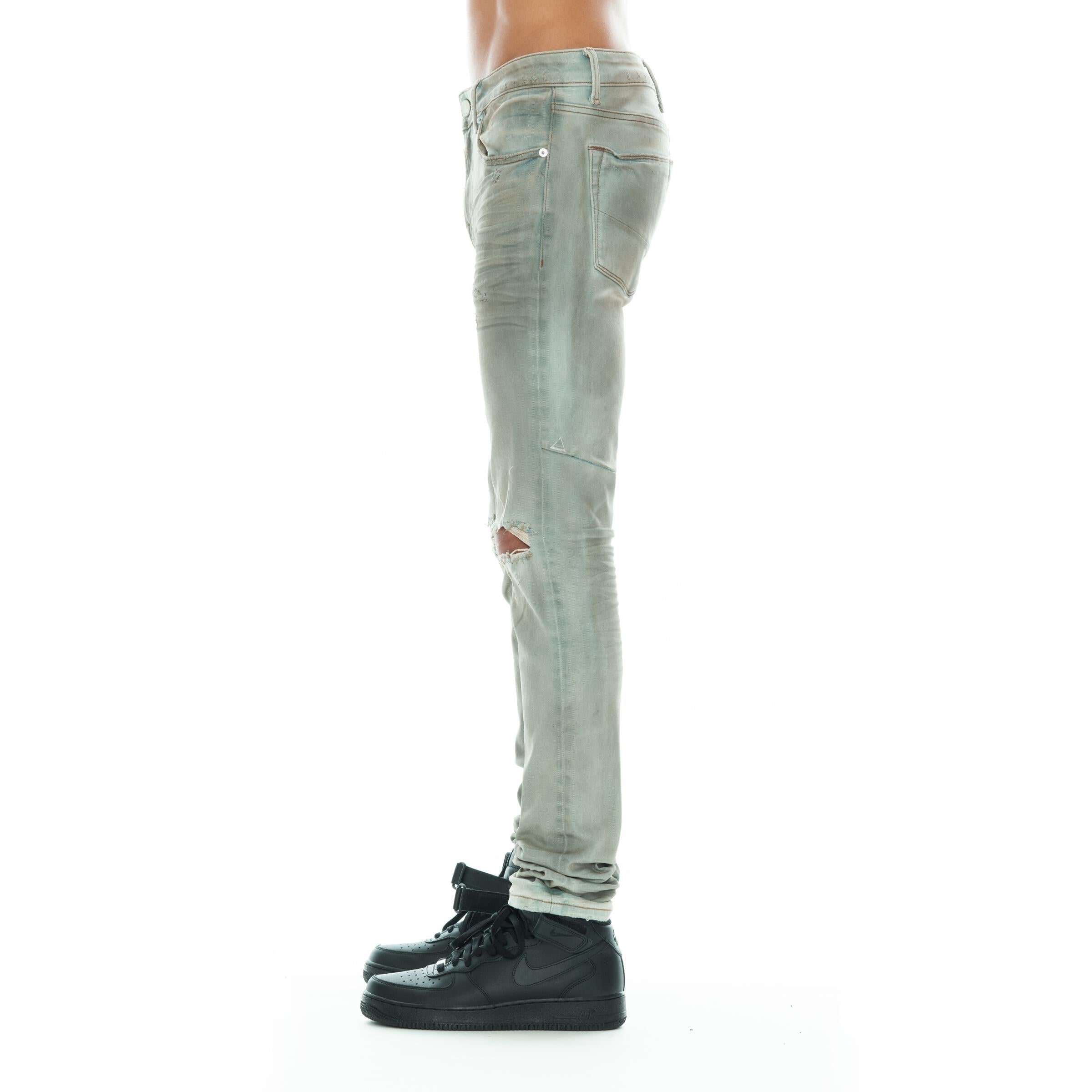 HVMAN Strat Super Skinny Fit Jeans- Reef