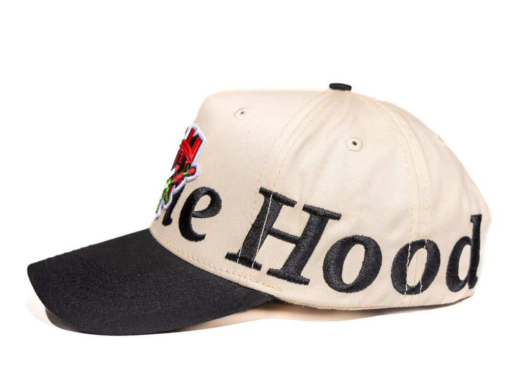 Gth Guard The Hood All Around Snapback Cap- Cream