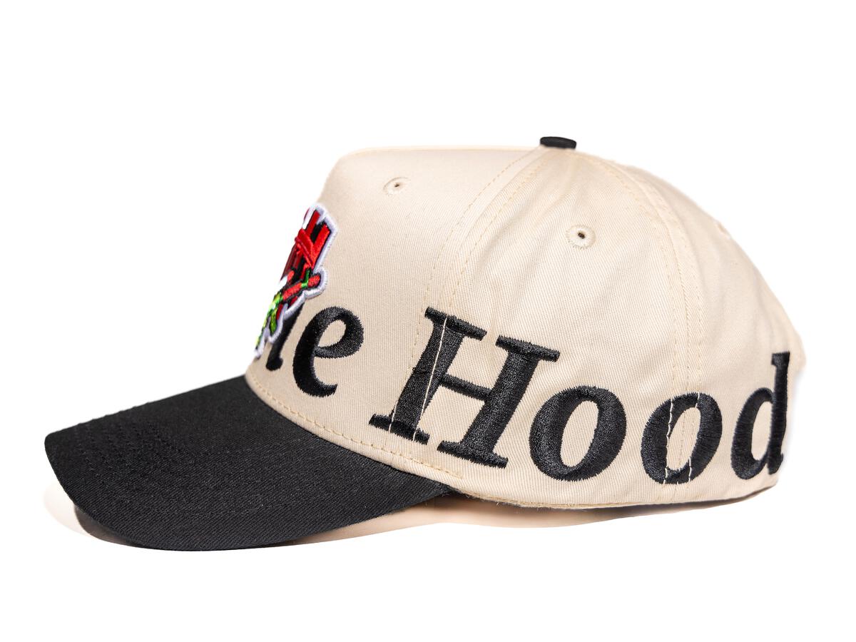 Gth Guard The Hood All Around Snapback Cap- Cream