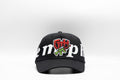 Gth Bold Memphis All Around Snapback Cap- Black