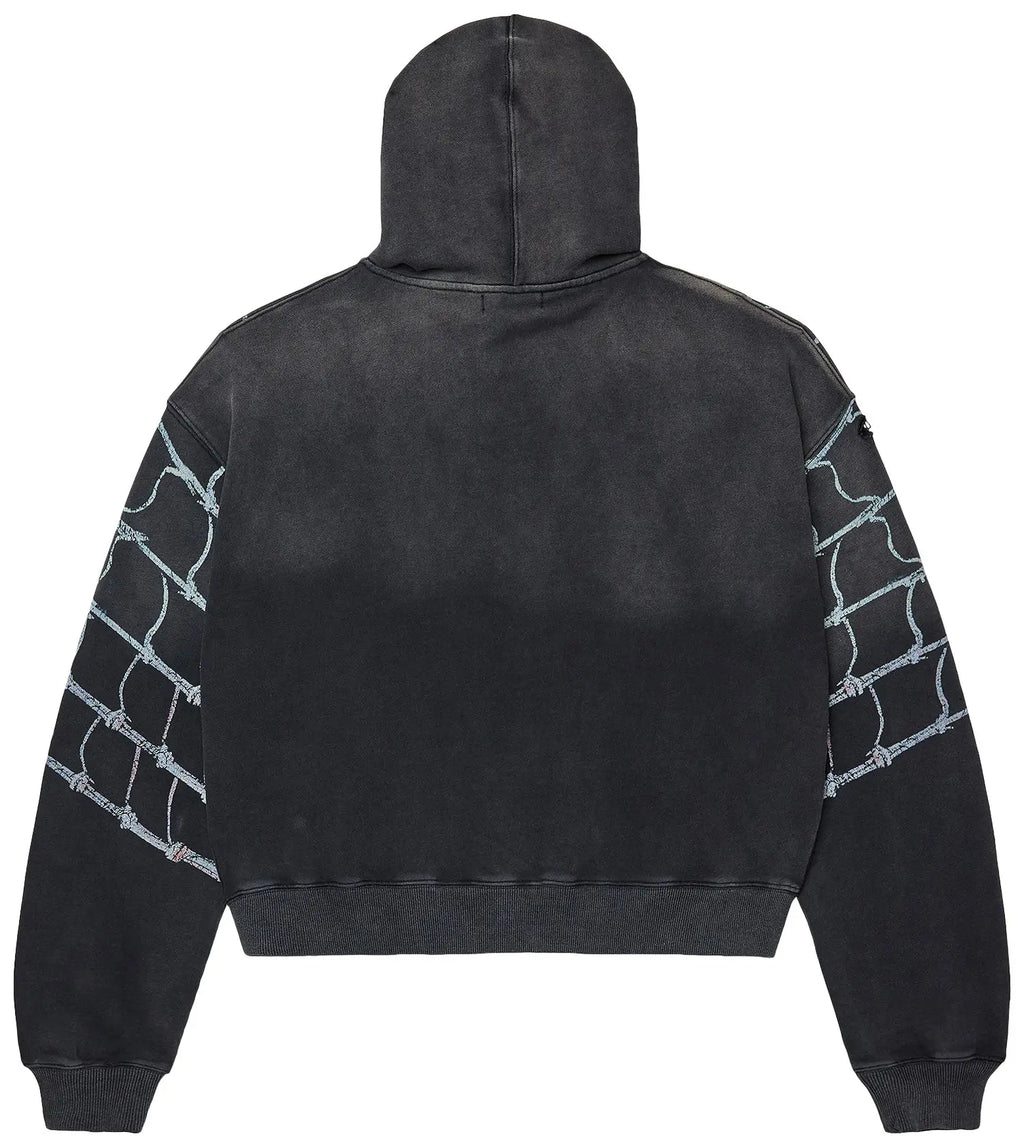 Vale Forever ‘Widow Big’ Zip Up- Black
