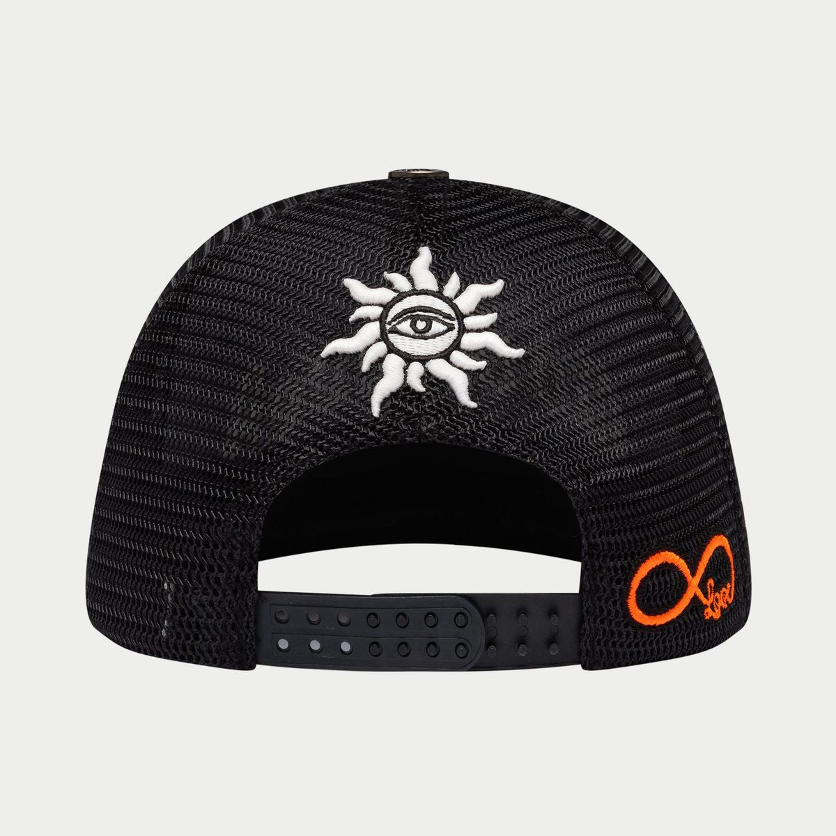 GS Rhinestone Forever Trucker Hat- Black/White