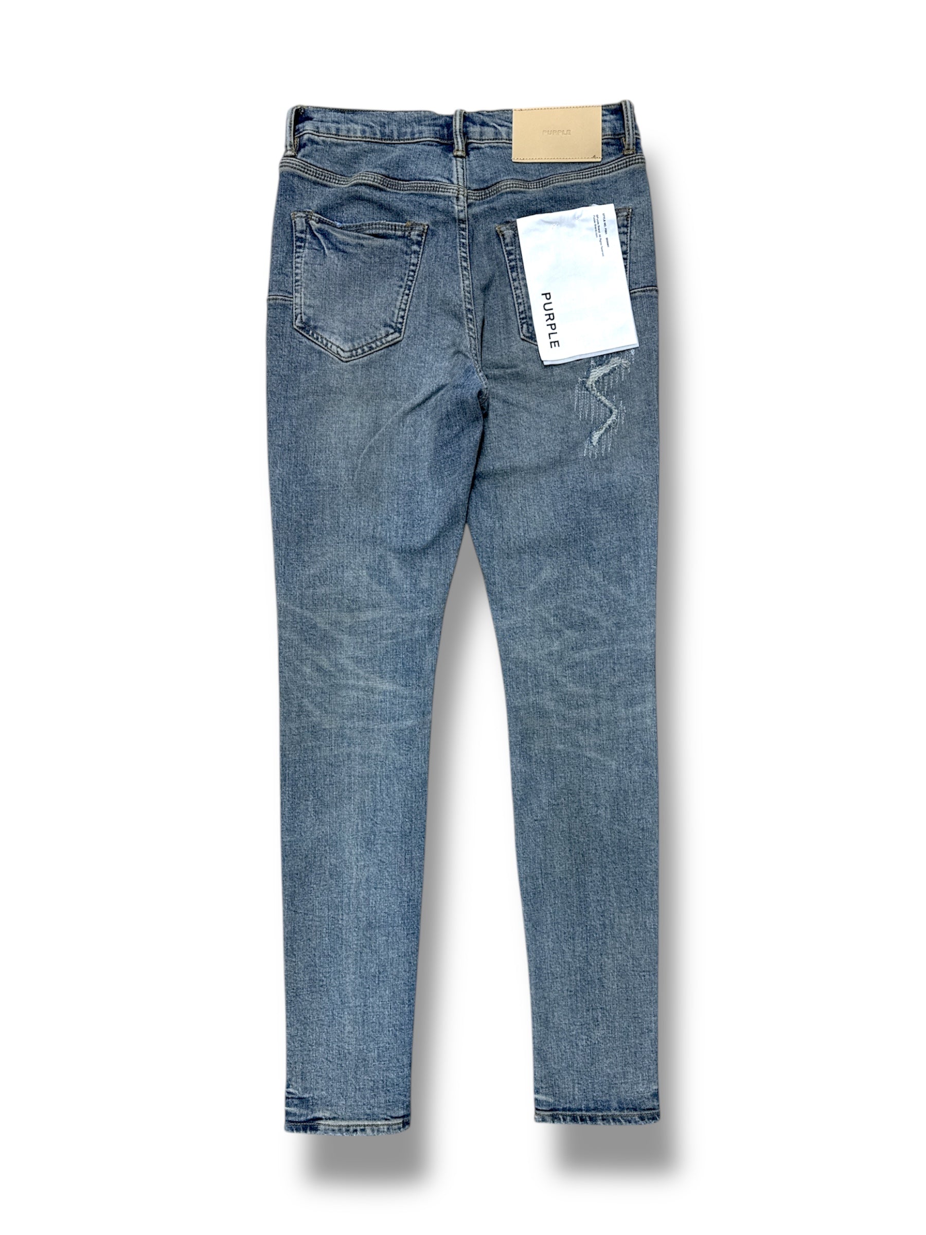 PURPLE P001-LBVR524 Skinny Jeans- Lt Blue