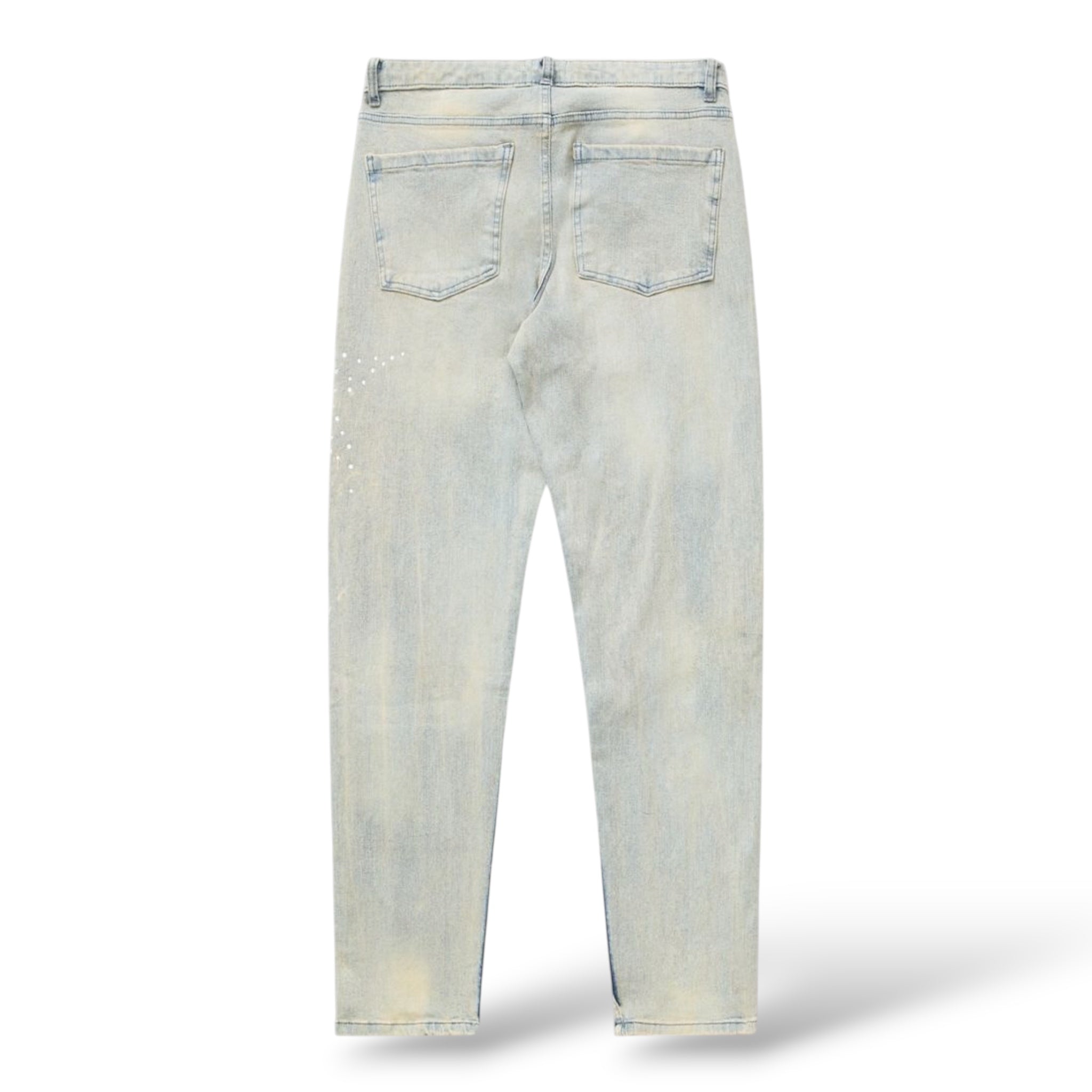 Reason 'Star Stones' Denim Skinny Jeans (300)-  Blue Vintage