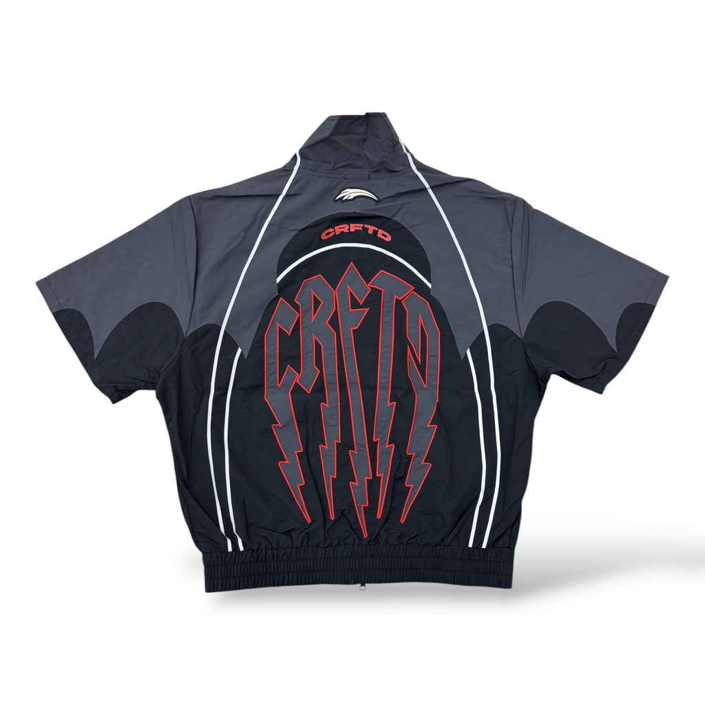 Crafted Fashion Nylon Shirt- Black