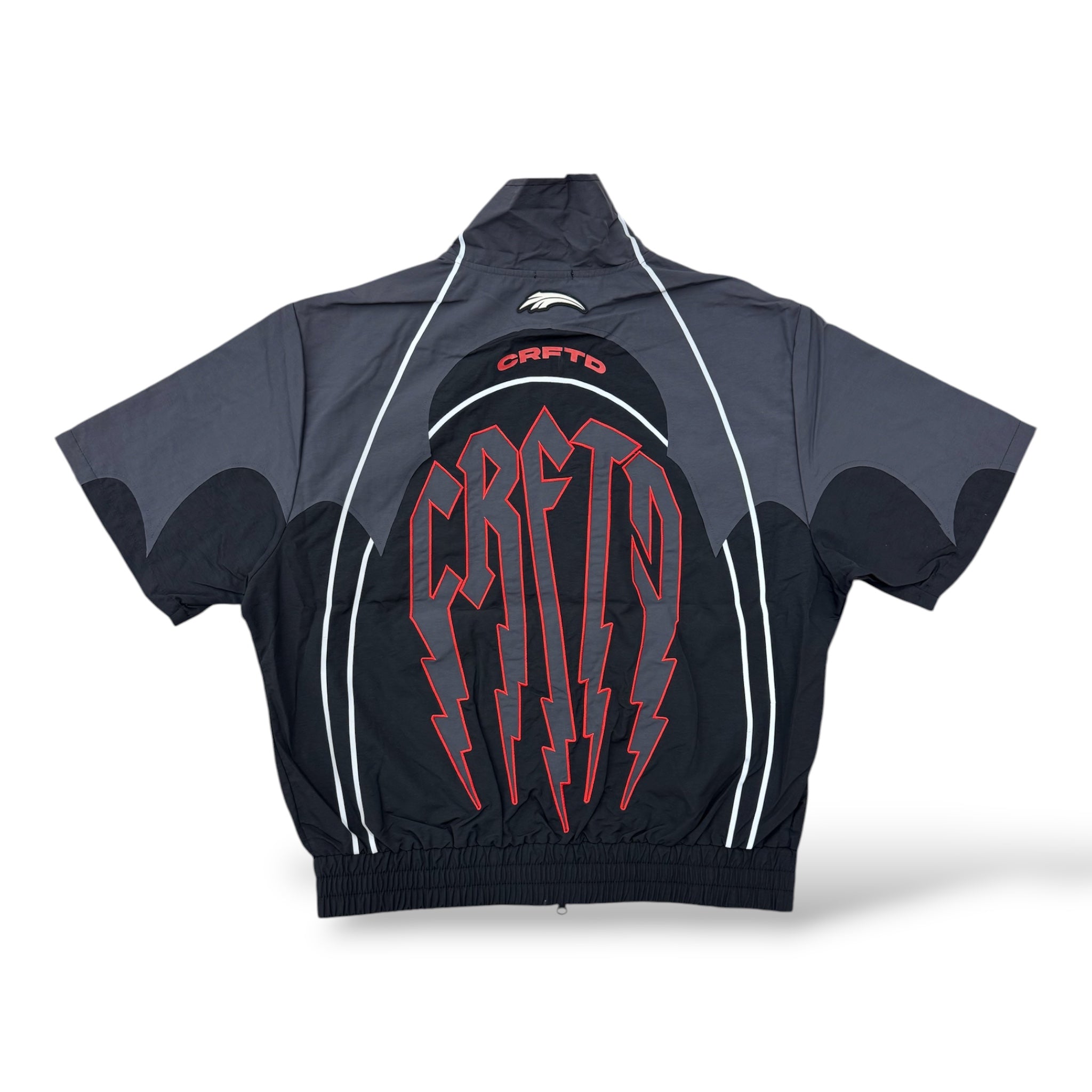 Crafted Fashion Nylon Shirt- Black