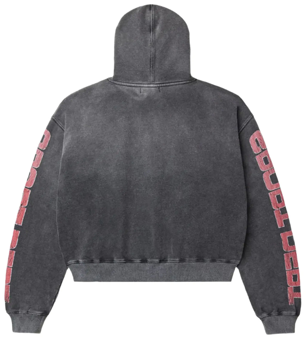 Vale Forever ‘Devils Advocate’ Zip Up- Black/Red