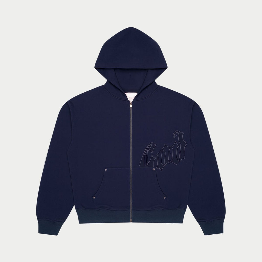 Godspeed OG Logo Hoodie- Double Navy