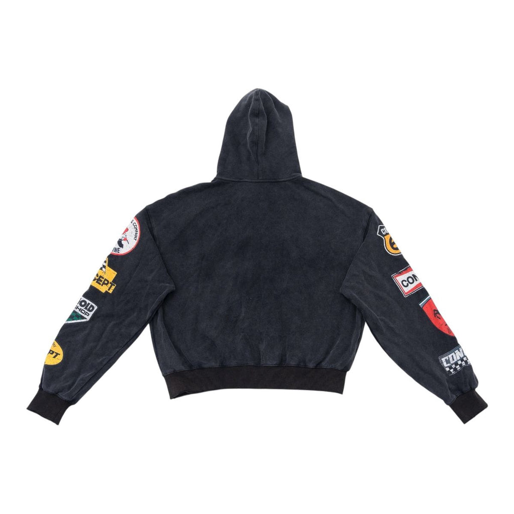 CONCEPT "ALL GAS" HOODIE BLK