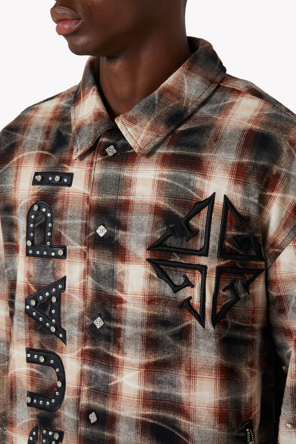 Guapi MOCHA RHINESTONE FLANNEL