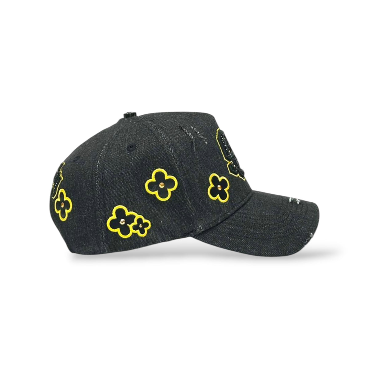 Caps'Fans 'SD' Hat- Black/Yellow