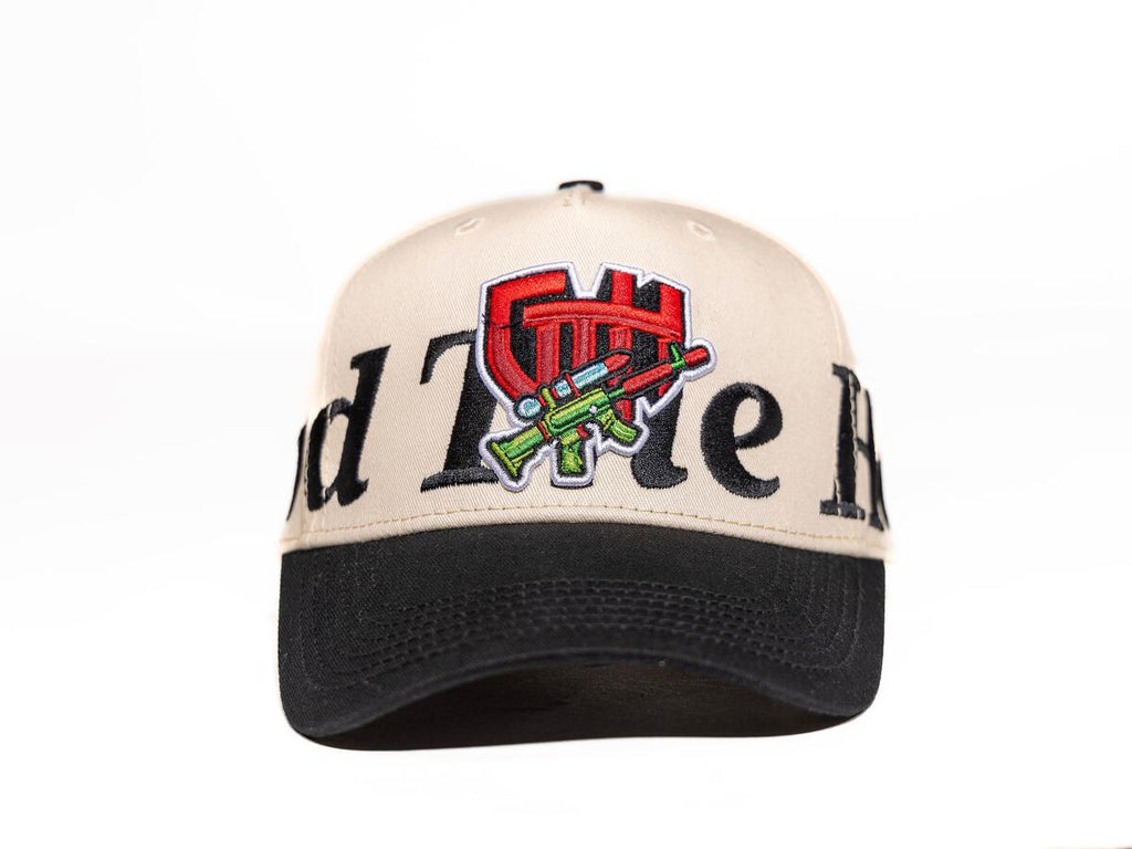 Gth Guard The Hood All Around Snapback Cap- Cream