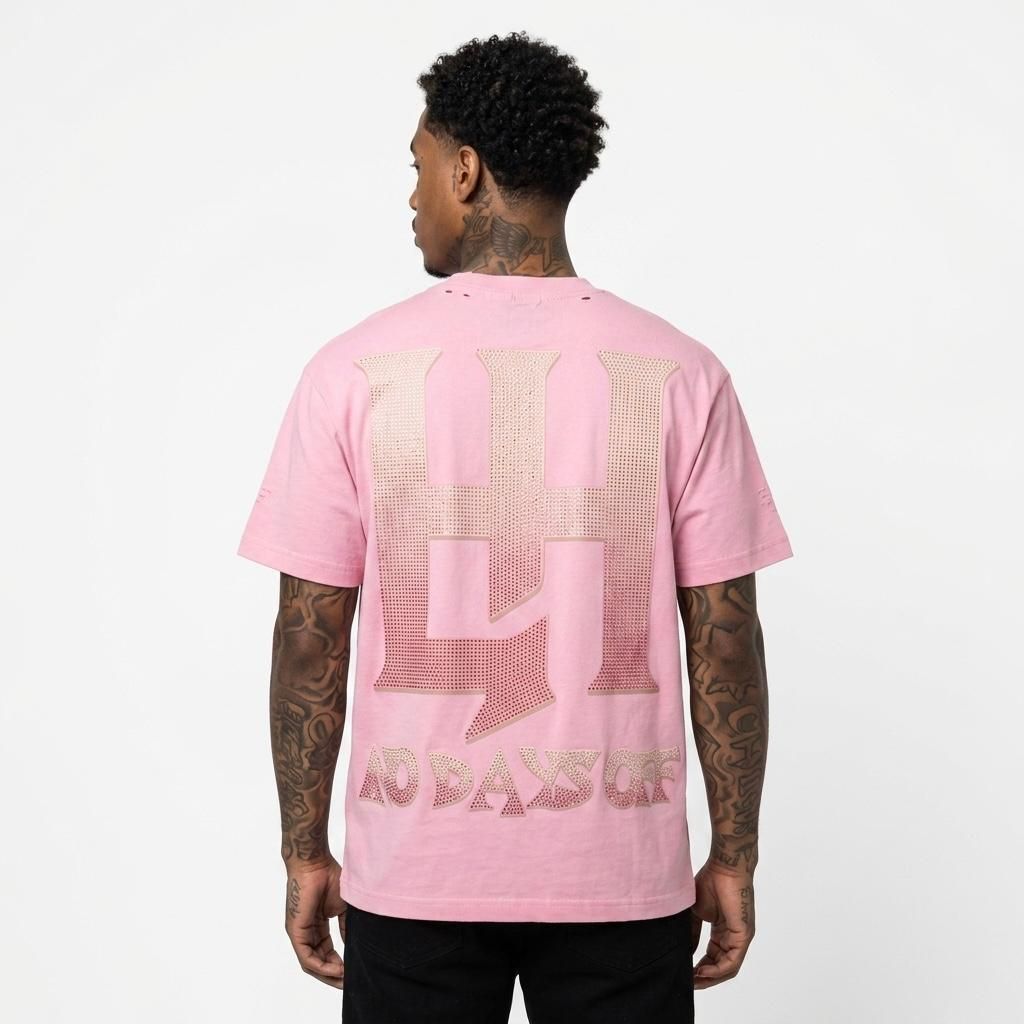 LH 'Cry Me A River' T-Shirt- Pink