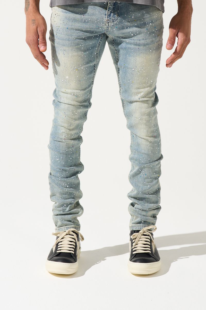Serenede ‘Franchise’ Skinny Jeans-Vintage Stone