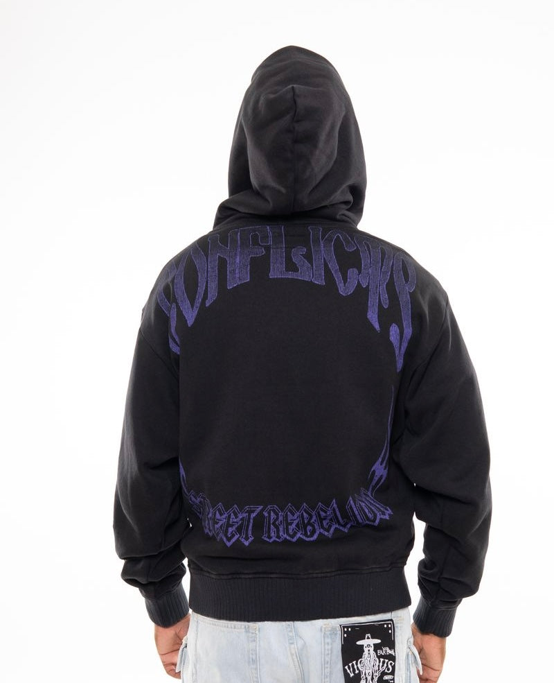 Oversized pull-over hoodie BLCK2