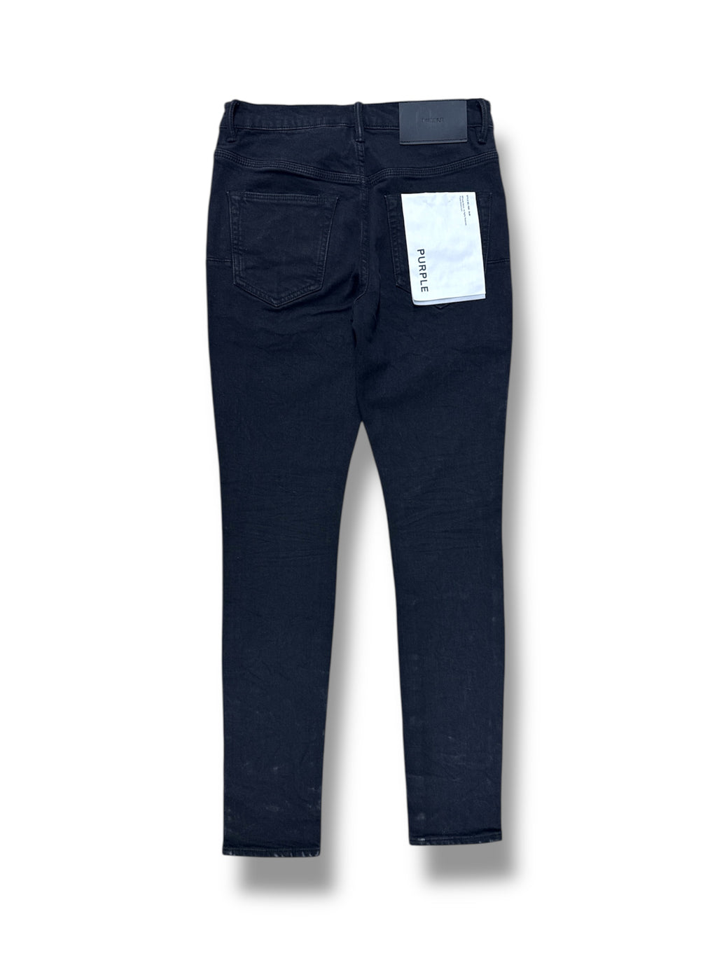 PURPLE P002-NDBR825 Slim Jeans- Black