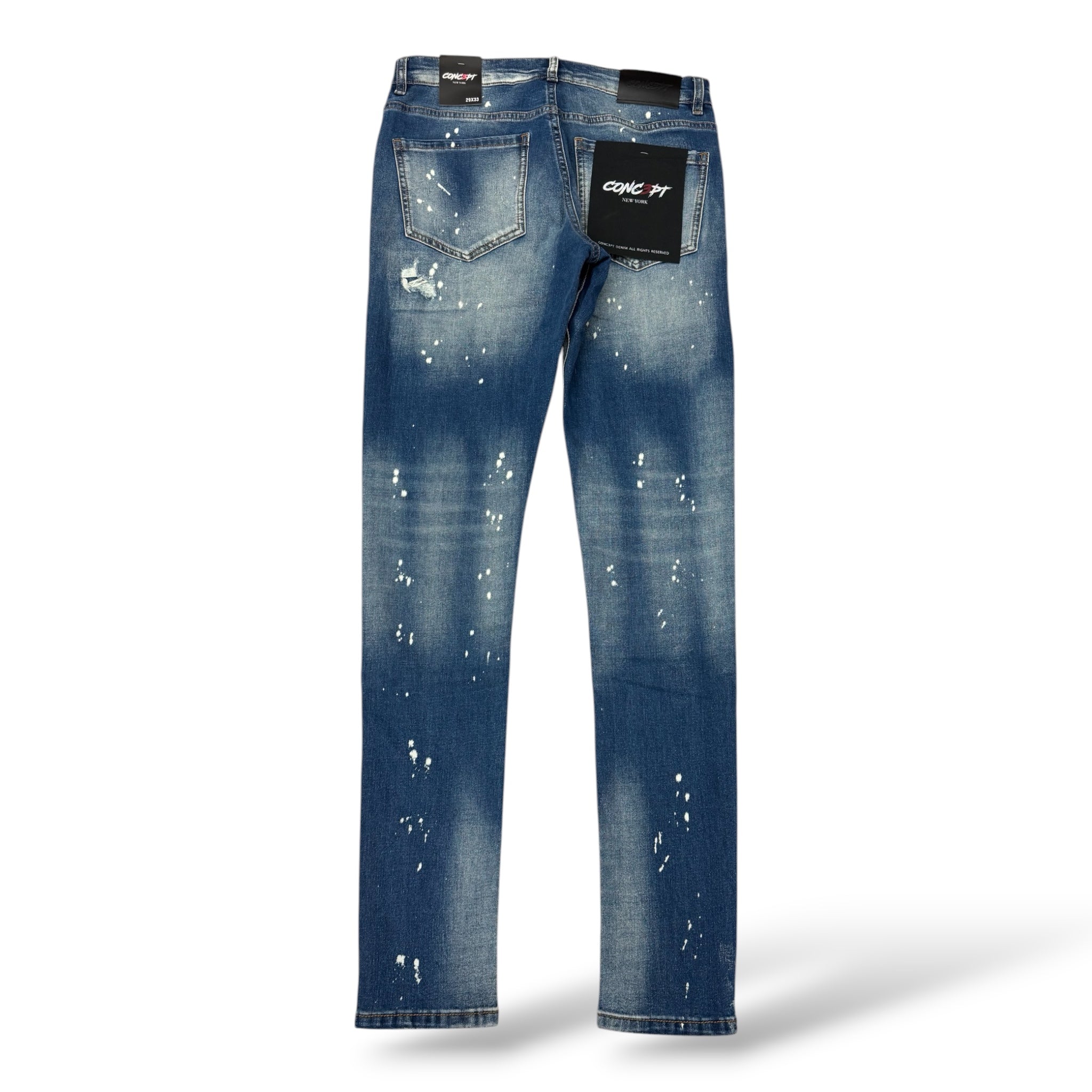 OWC Skinny Denim Jeans- Indigo Blue