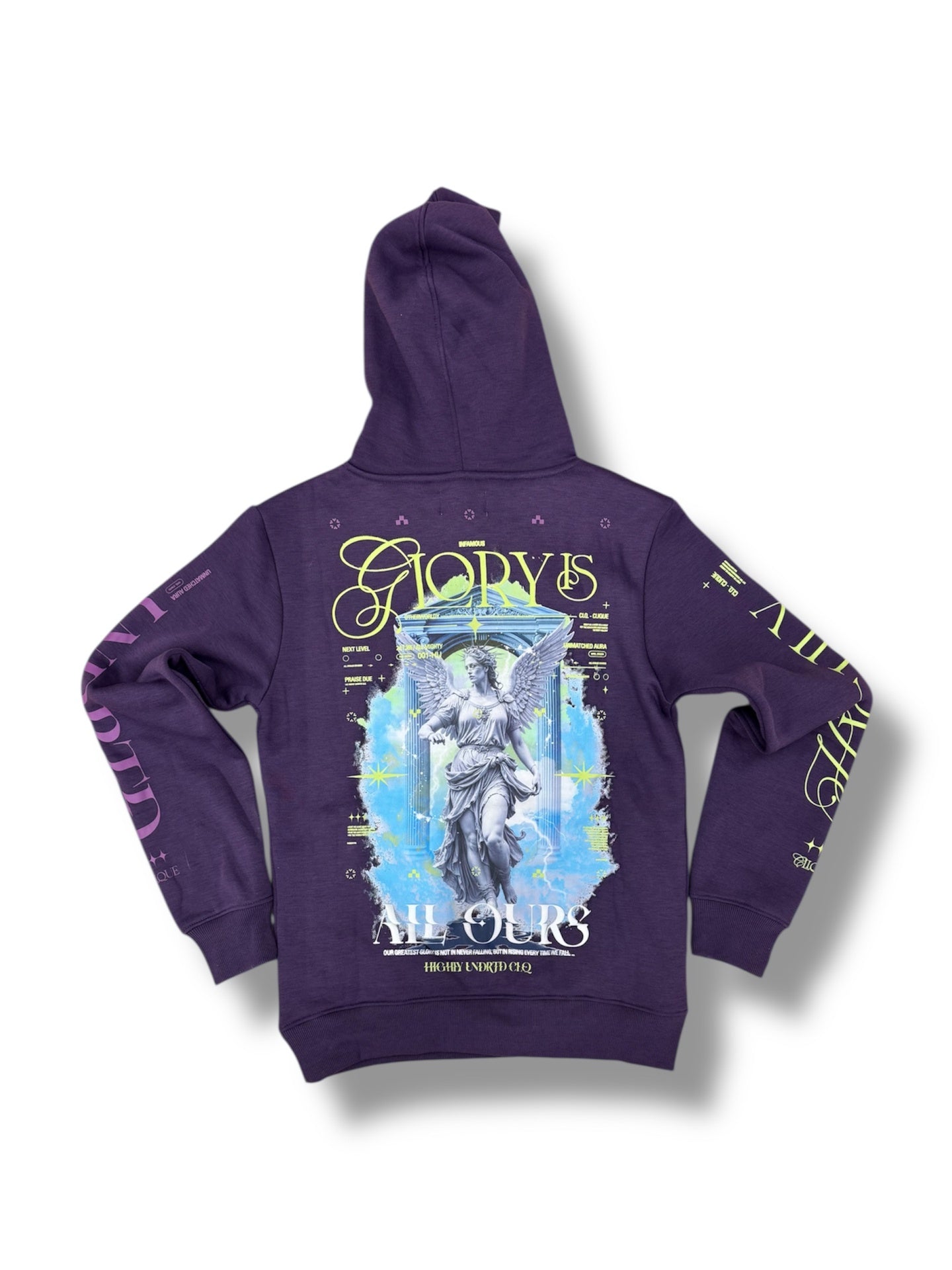 Undrtd ‘Glory Is All Ours’ Hoodie- Purple