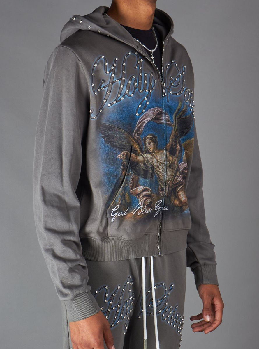 Politics San Hoodie- Grey