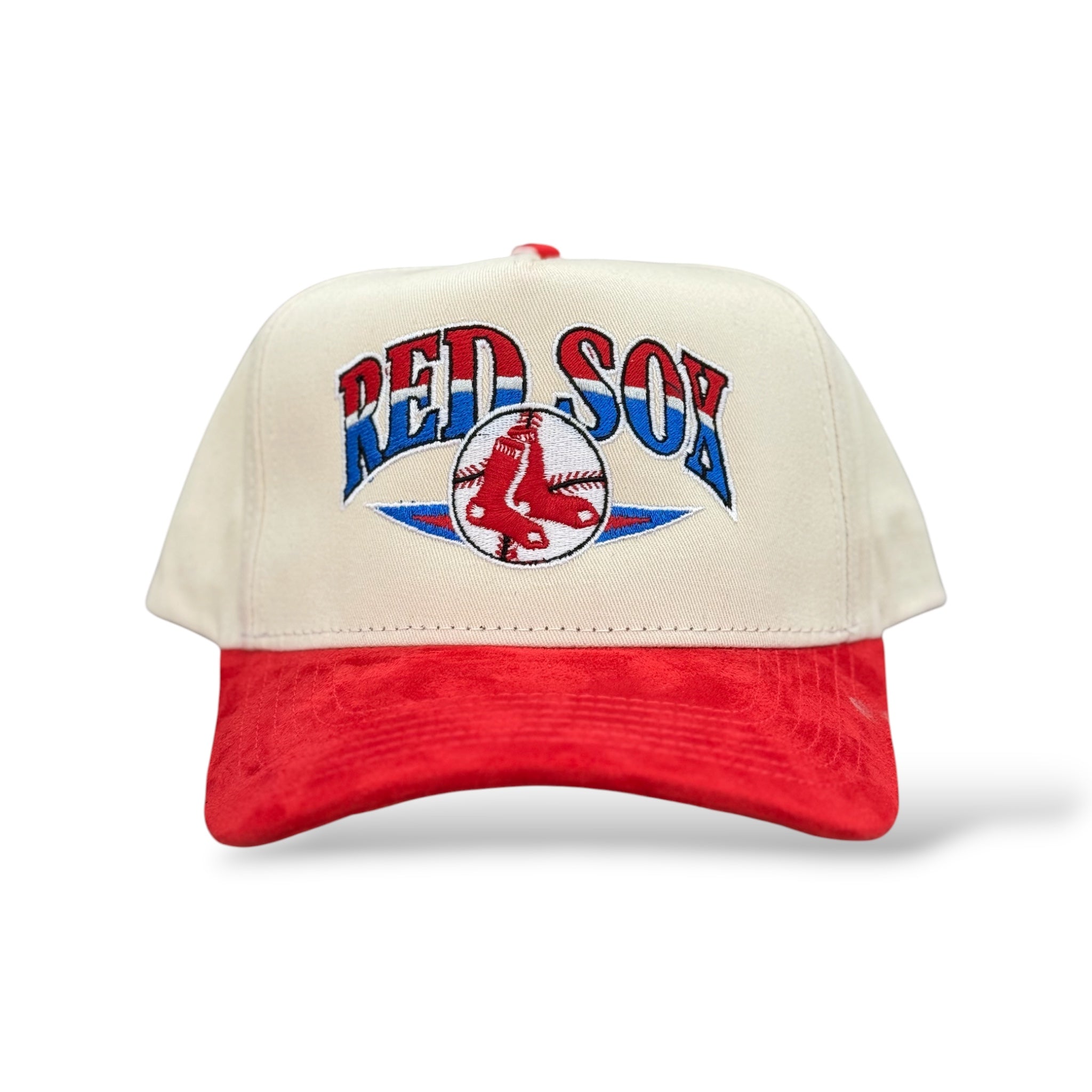 Caps'Fans 'Red Sox' Cap- Beige/Red