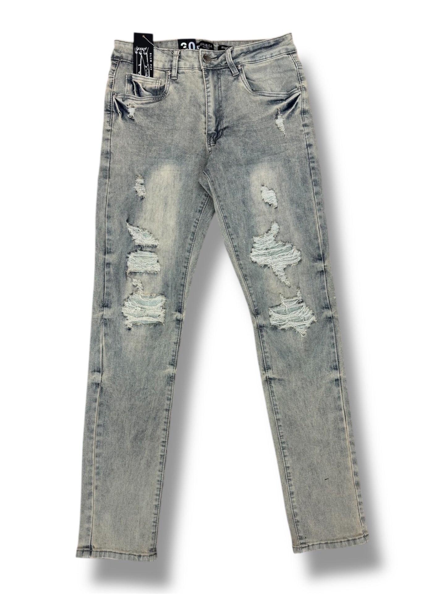 Waimea 35D Men's Slim Jeans- Dirty Vintage