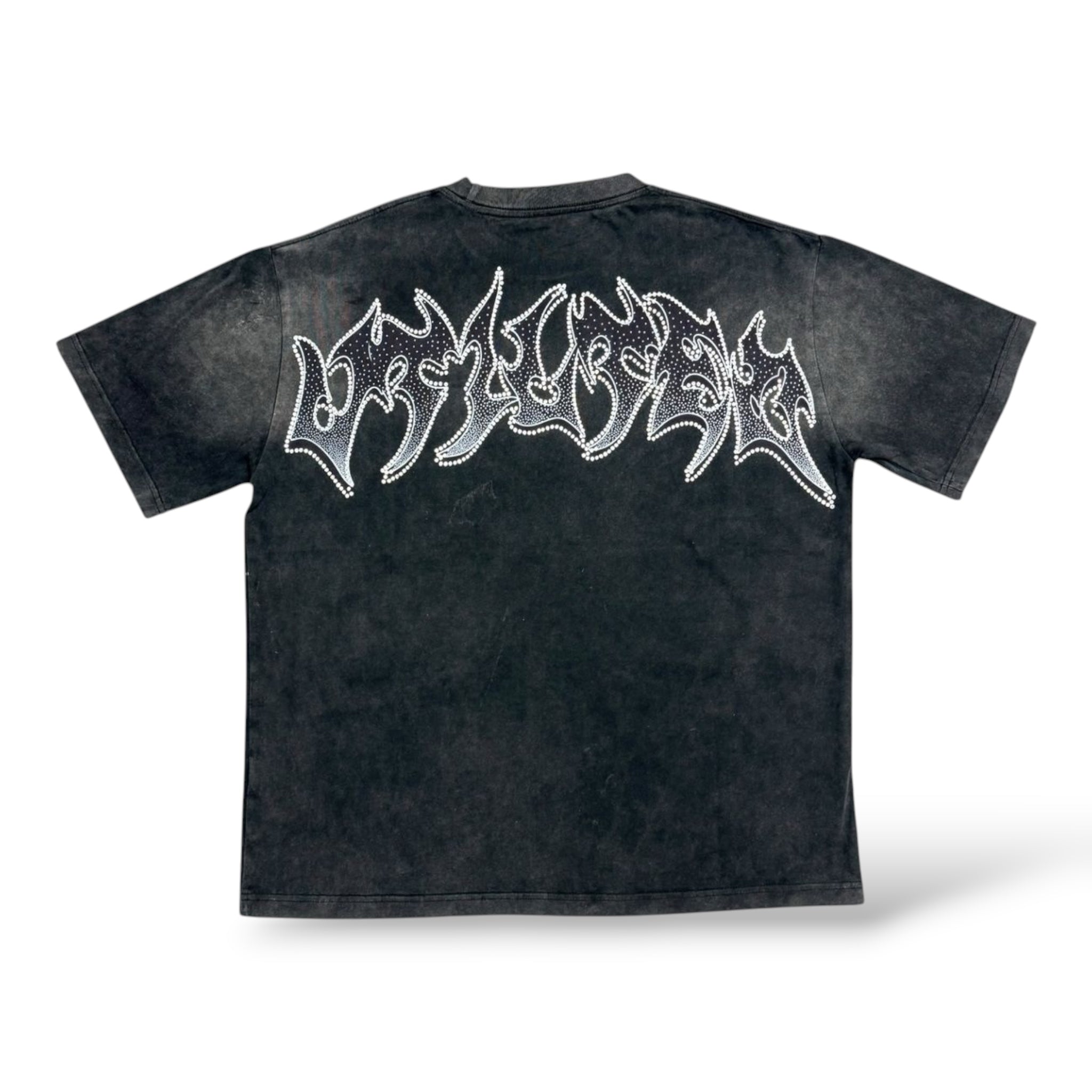 VTilted 'Blinded' Tee- Black Wash