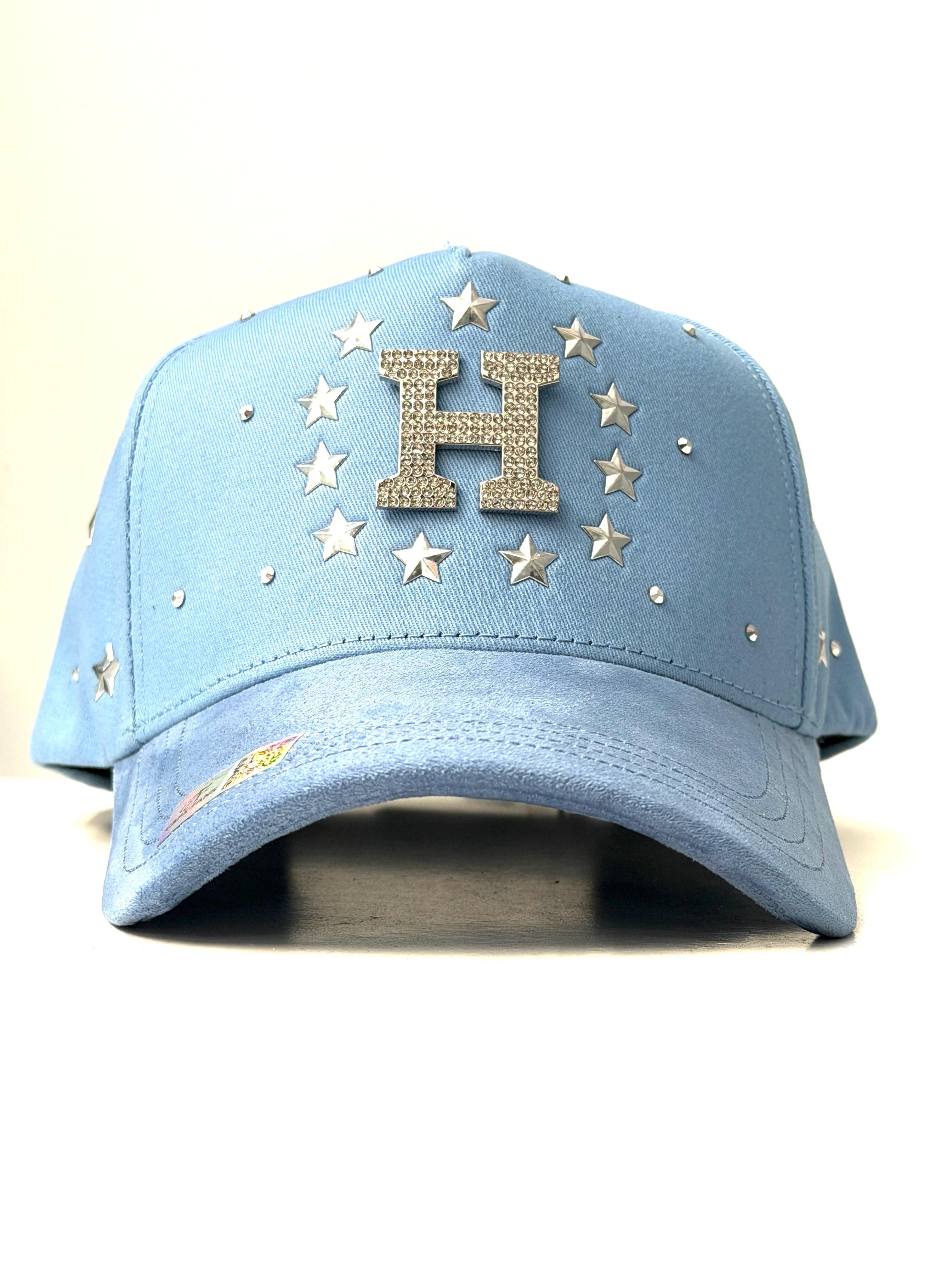 Caps'Fans Houston Stars Cap With Crystals- Blue
