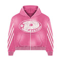 Prestige Big P Zip Up Hoodie-Pink