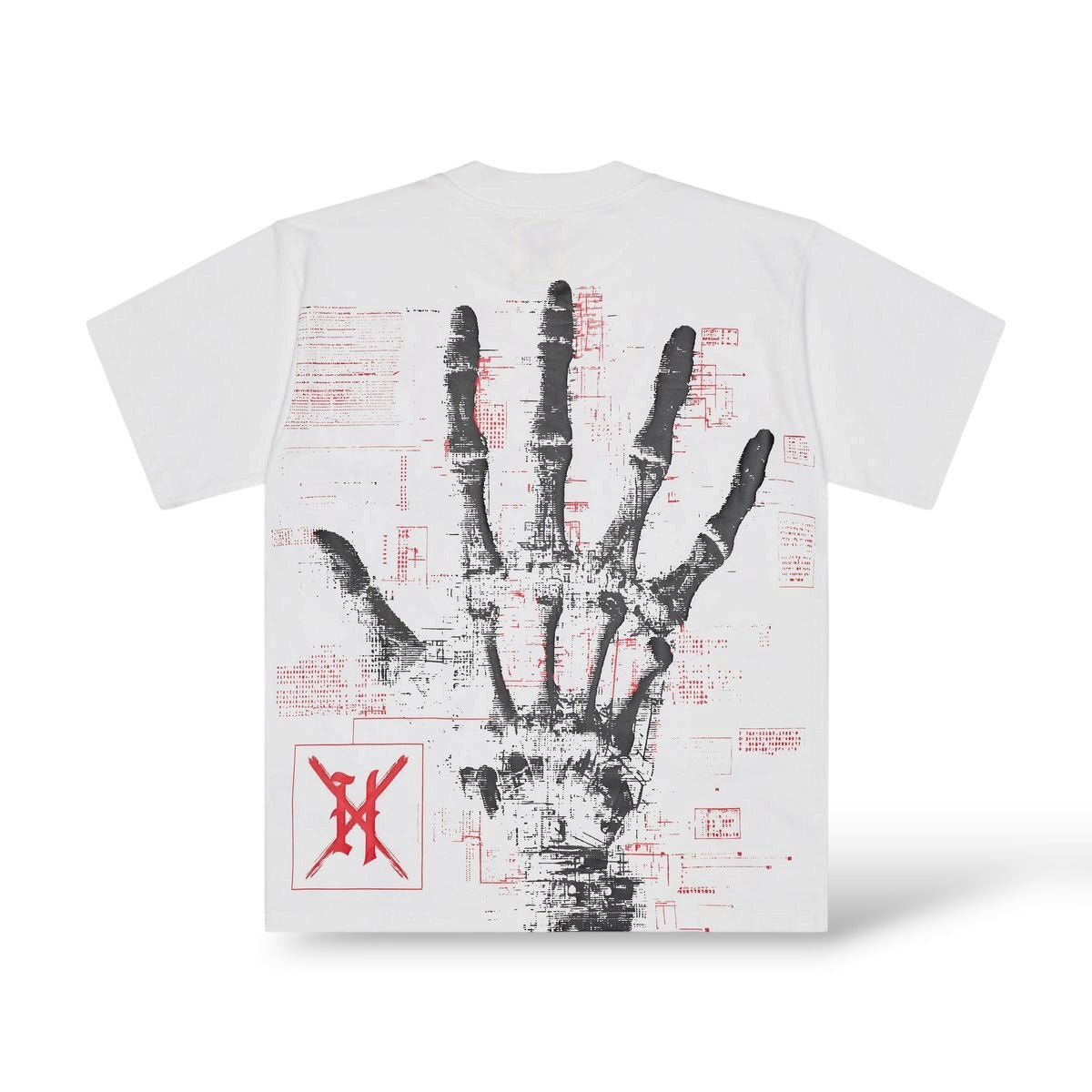 X Hostile 'Lost Identity' T-Shirt- White