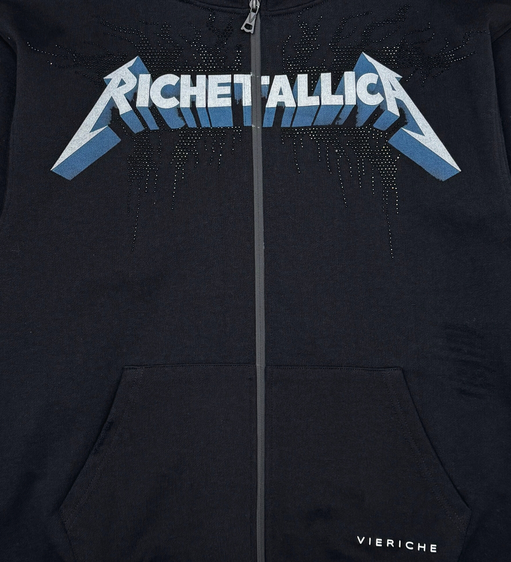 VIE RICHE Richetallica Hoodie- Black
