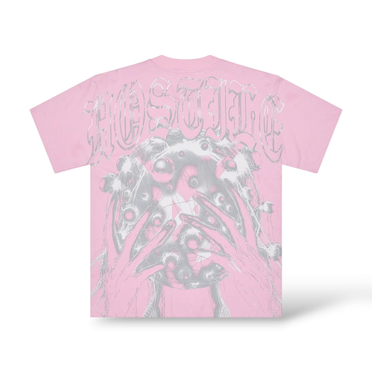 X Hostile 'Halo' T-Shirt- Pink