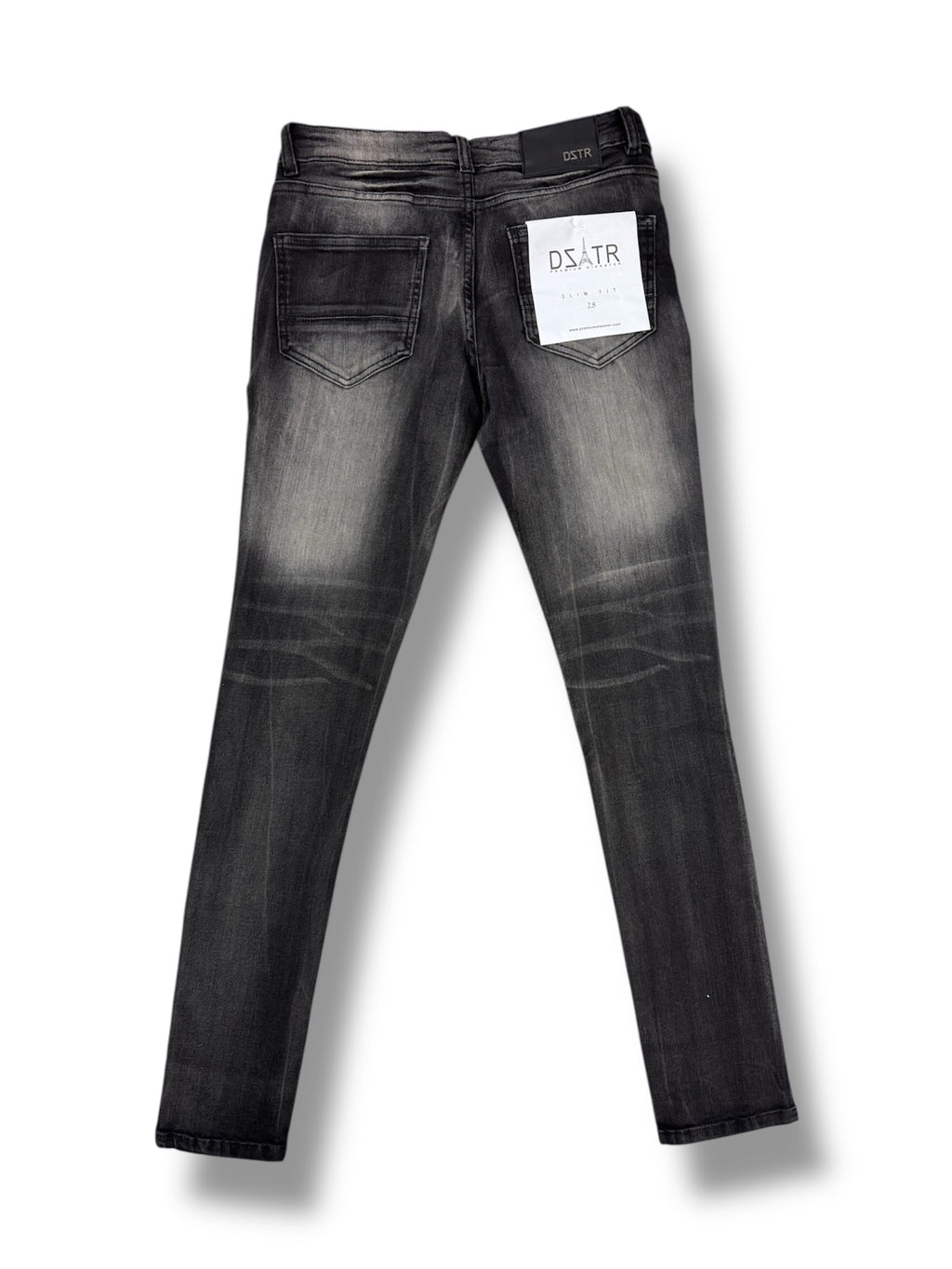 DZTR-413 BLK WASHED-SKINNY