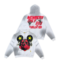 Civilized ‘666 Members Only’ Hoodie- Lt.Grey