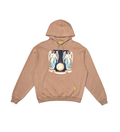 Civilized ‘Hustle Or Die Saint’ Hoodie- Light Taupe