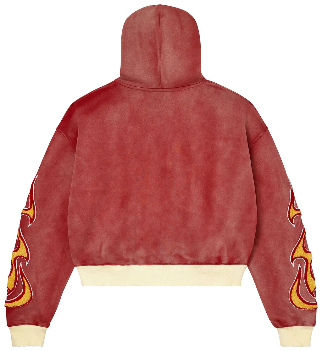 Vale Forever Chimera Zip Up Hoodie RED