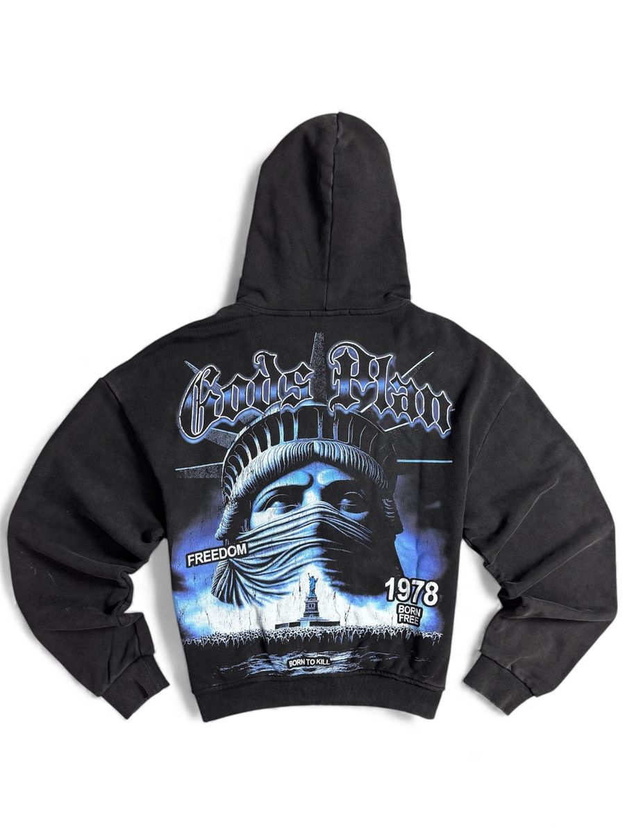 NME- HOODIE-MAZE-BLACK-110