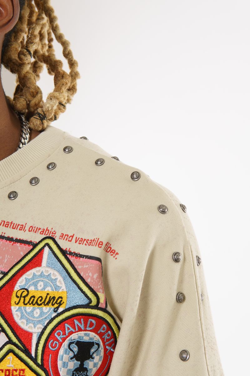 Gunzinii long sleeve top SAND