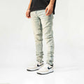 Pali 'Spider Web' Skinny Jeans- Blue Wash