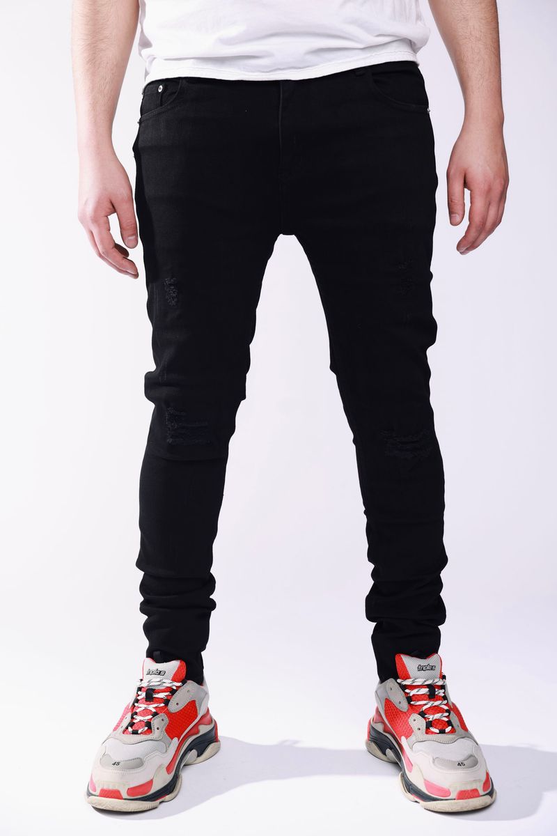 Pali Denim Skinny Jeans 011- Dark Blk