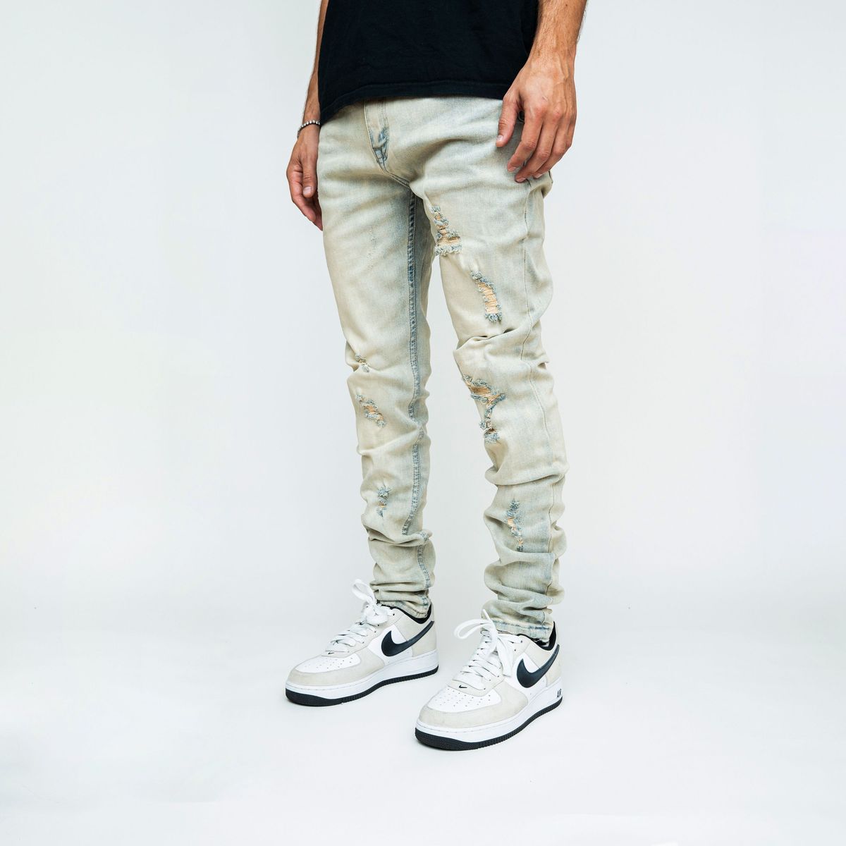 Pali Denim Skinny Jeans- Neon Lights
