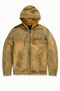 JC ‘Ashes To Ashes’ Hooded Work Jacket- Wheat
