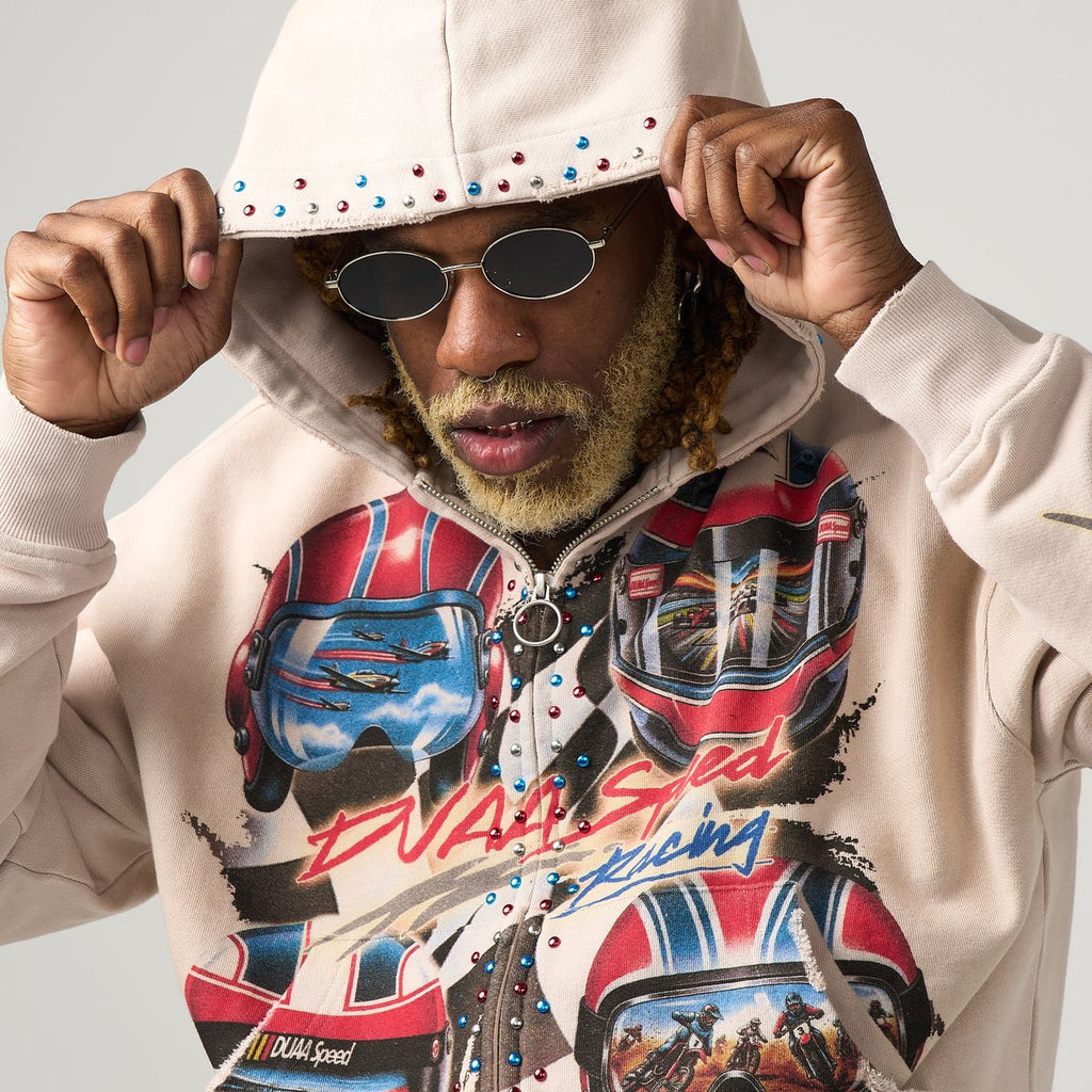 VELOCITY WASHED HOODIE